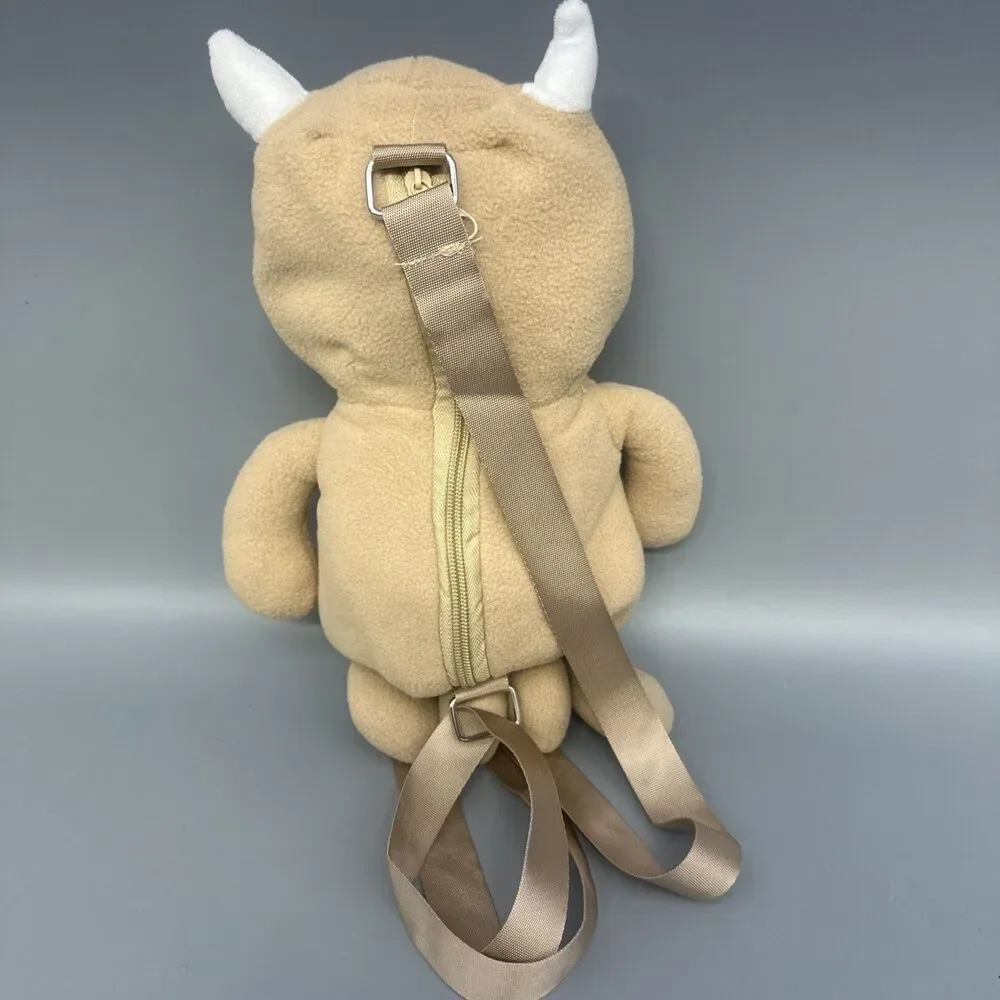 RARE Disney Pixar Monsters Inc Little Mikey Plush Purse Zip Bag Spirit Halloween